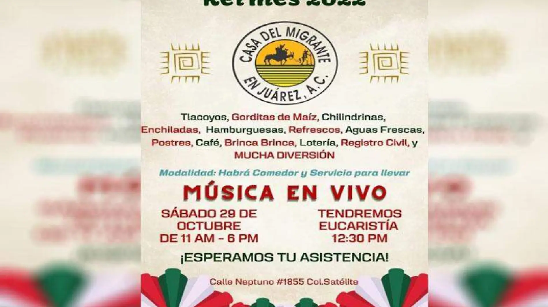 kermes casa del migrante